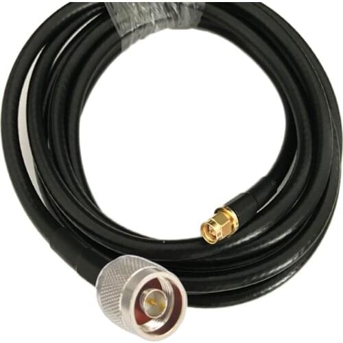 SMA male to N male connector 5D-FB 50-5 Coaxial Cable RF Adapter Cable 50Ohm 50cm 1/2/3m 5m 10m 15m 20m 25m