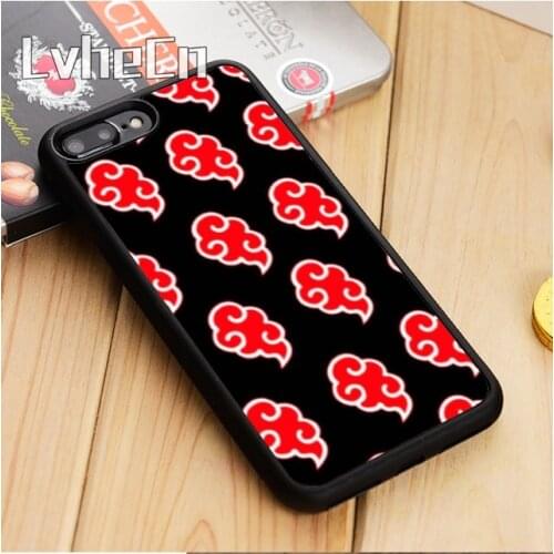 LvheCn Akatsuki Cloak Phone Case Cover For iPhone 5 6 6s 7 8 plus 11 12 Pro X XR XS Max Samsung Galaxy S6 S7 edge S8 S9 S10