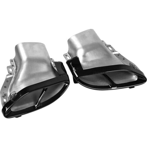Exhaust Pipe Tip Muffler Tail Throat Stainless Steel Exhaust Pipe Tip For Mercedes Benz W176 W246 W205 W212 W213 X253 W166 X166