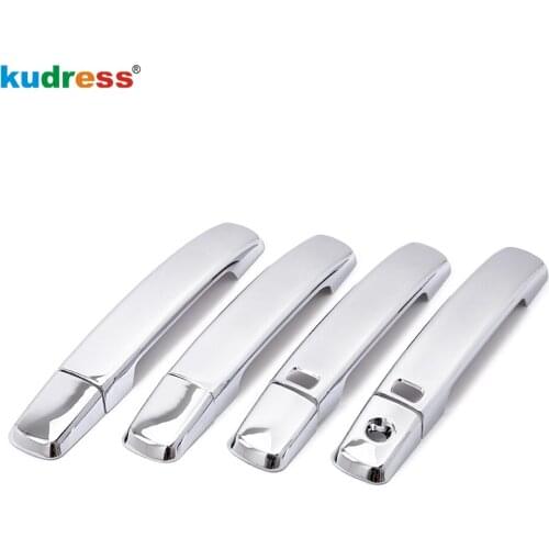 For Nissan Qashqai Dualis First Generation 2007 2008 2009 2010 2011 2012 2013 (3 small keyholes) New Chrome Door Handle Cover