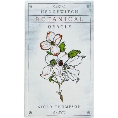 New Creative Tarot Cards Hedgwitch Botanical Oracle Game Deck Family Holiday Party Playing Cards English Tarot Game