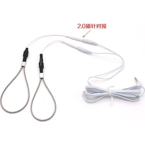Conductive Penis Glans Ring Electro Shock E-stim Accessory Electrical Stimulate Nipple Clamps Breast Sex Toys For Women Men