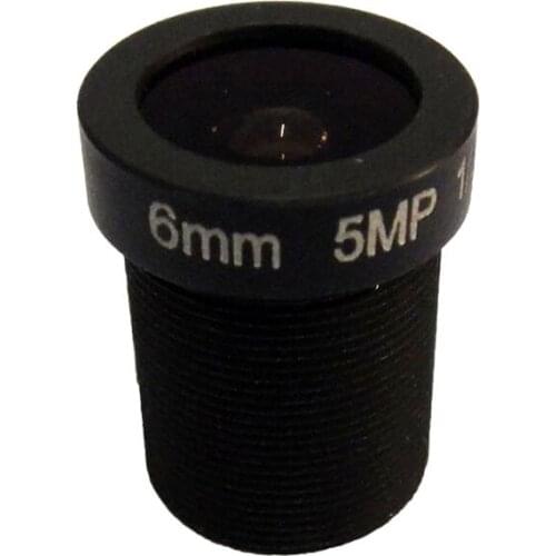 Smart security SL-6020B5MP 6mm M12 Board lens 5MP HD 55 Degrees S Mount CCTV Lens For CCTV Surveillance Security Camera