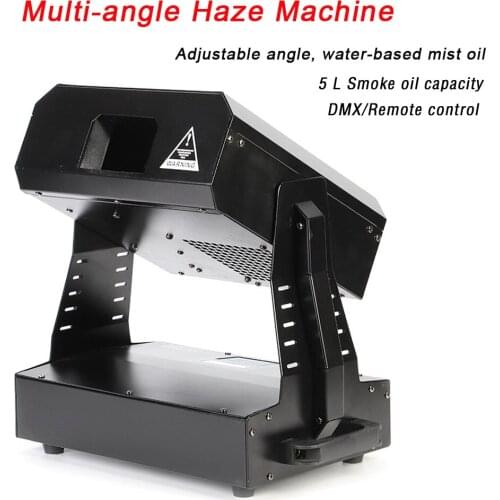 High Quality Multi - angle 2000W Haze Machine DMX / Remote Control Stage Fogger Haze Machine For Wedding Dj Smoke Pump Machine