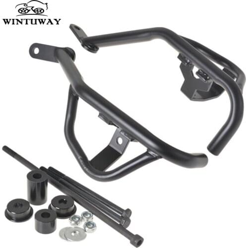 WINTUWAY Motorcycle Steel Crash Bar Engine Frame Guard Bumper Protector For 2017 Kawasaki Z650 Motorcycle Bumper