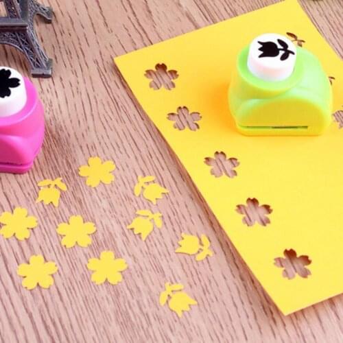 1 PCS Hole Punch Mini Printing Paper Hand Shaper Scrapbook Tags Cards Craft DIY Punch Cutter Tools For Kids 8 Styles