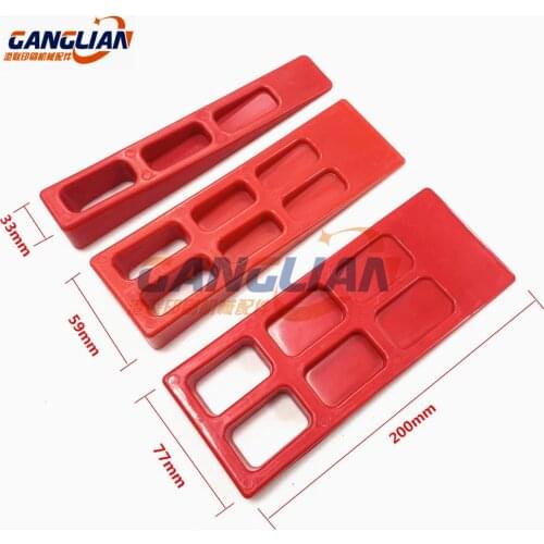 10 sets 30pieces Paper Wedges Red Paper Stopper For Printing Machine
