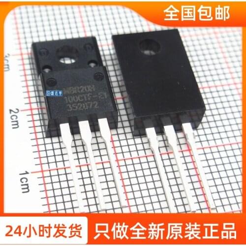 10Pcs/Lot MBR20H100CTF-E1 20A 100V TO220 Schottky Barrier Diode