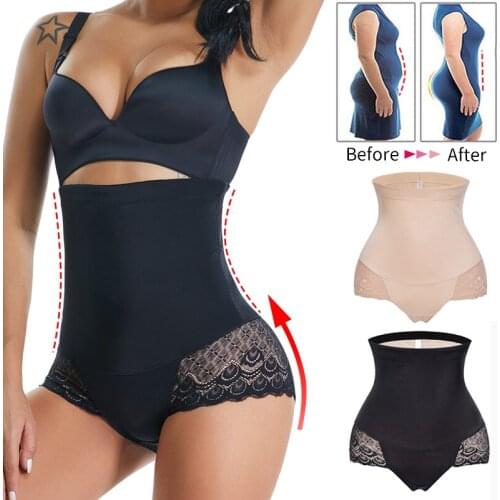 2020 High Waist Shapewear Butt Lifter Tummy Control Panties Body Shaper Woman Slimming Underwear Seamless Briefs Modeling Shorts