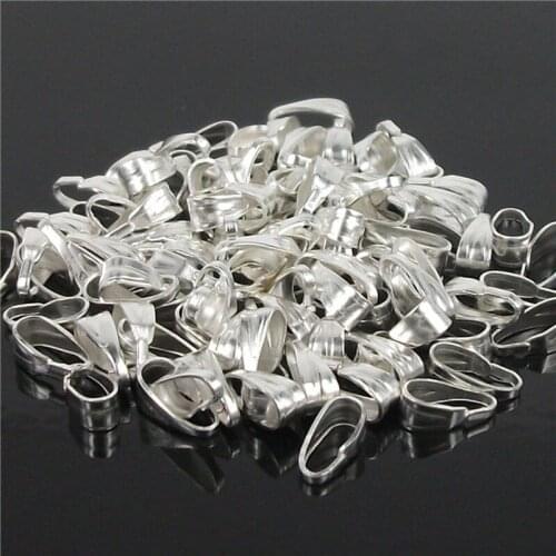 300PCS Fashion Alloy Necklace Connection Buckle & Pendant Clasps Clips Manual DIY Jewelry & Accessories Wholesale