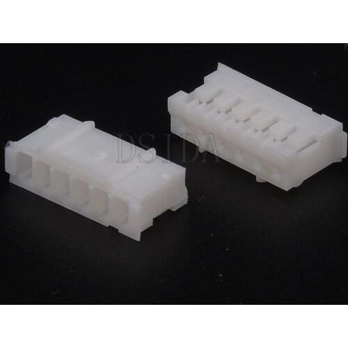 50PCS PH2.0 6p 6 pin 6Pin 2mm 2.0mm Pitch Plastic Shell / Housing / Pin Header JST Connector Female