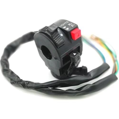 7/8'' Motorcycle Handlebar Start/Stop/Headlight Hi/Low Throttle Switch