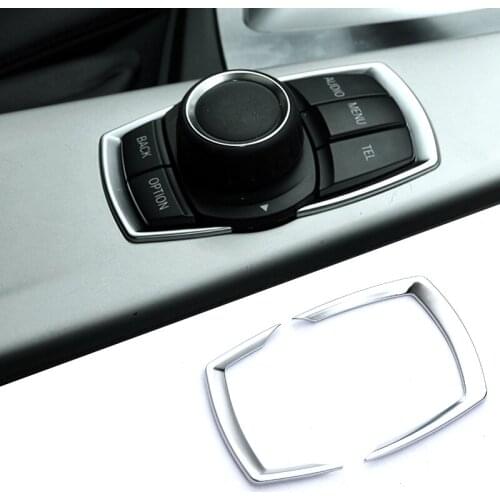Interior refit multimedia buttons Cover Car Accessories For BMW GT 1 series 2 series 3 series 4 series