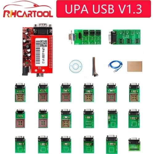 UPA Car Diagnostic tool 2019 OBD2 UPA Usb Programmer Diagnostic-tool UPA-USB ECU Programmer UPA USB V1.3 With Full Adapter