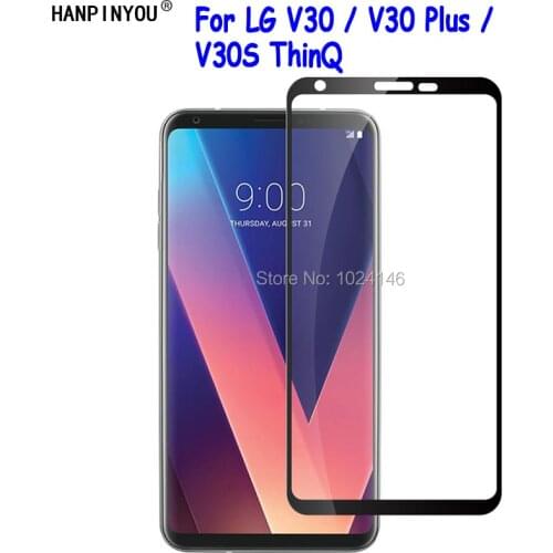 For LG V30 V30S Plus V30Plus ThinQ Full Cover Hard Tempered Glass Screen Protector Ultra Thin Explosion-proof Protective Film