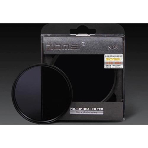ZOMEI 52/55/58/62/67/72/77/82 ND Filter Neutral Density ND2 ND4 ND8 for Canon Nikon Olympus Sony Sigma Hoya Camera Lens
