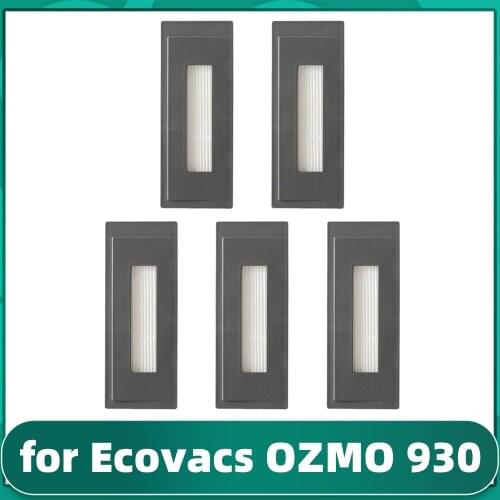 High Performance Washable HEPA Filter Air Filters Replacement for Ecovacs Deebot OZMO 930 Robot Vacuum Cleaner Parts Accessories