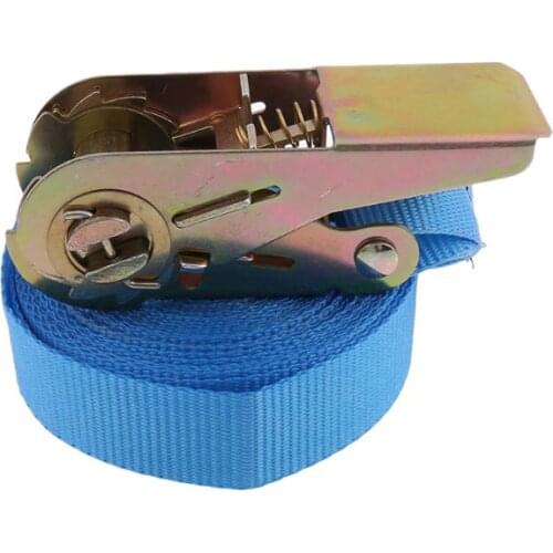 Ratchet Tie-down Endless Loop Lashing Straps 25mmx6m Heavy Duty Ratchet Webbing Cargo for Cam Buckles Car Trailer Part Wholesale