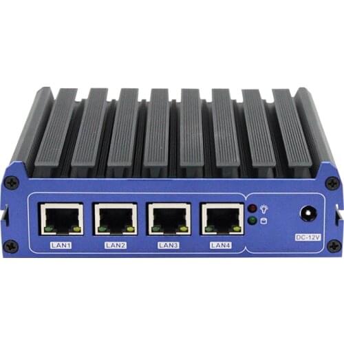 J1900 quad core 2.0GHz 2/4/8GB 32/128GB DDR3L 4*gigabit Ethernet lan firewall firewall mini computer mini pc