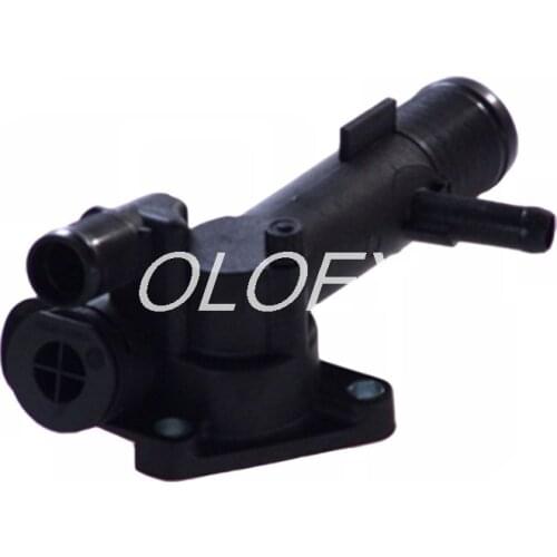 Car Engine Coolant Thermostat Housing 8200267349 8200558779 11060-00QAG for AUDI 100 (44, 44Q, C3) 2.2