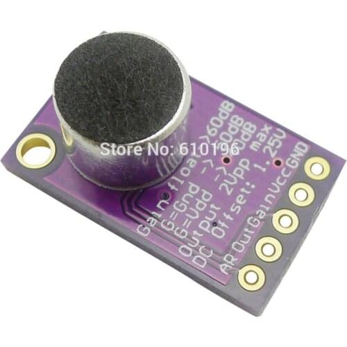 Electret Microphone Amplifier Stable MAX9814 Auto Gain Control for Arduino