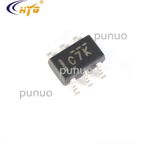 Original Authentic SN74LVC2G17DCKR Encapsulation SC70-6 Silk Screen C7 Dual Schmitt-Trigger Buffer 3.3 - 5.5V