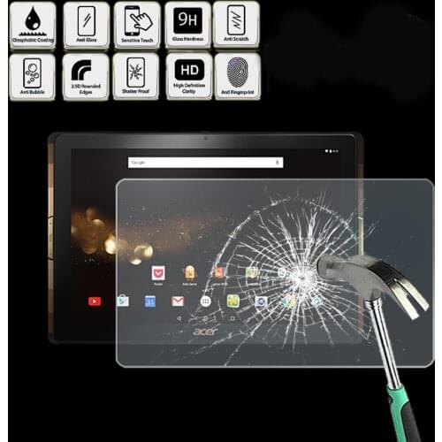 Tablet Tempered Glass Screen Protector Cover for Acer Iconia Tab 10 A3-A40 - Screen Film Protector Guard Cover
