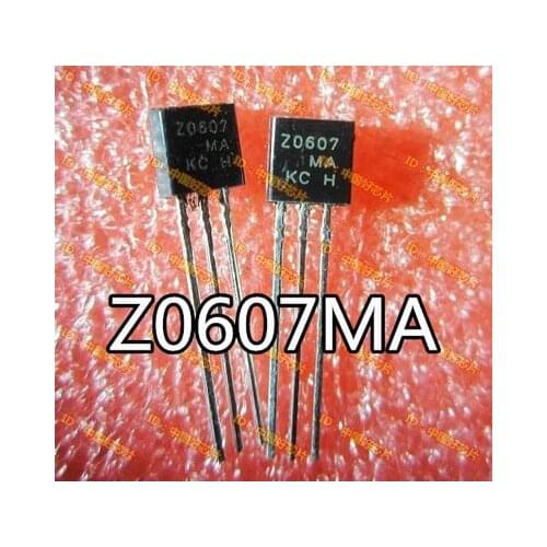 100PCS Z0607MA Z0607 MA Triac for Hoover Candy Hotpoint module repairs