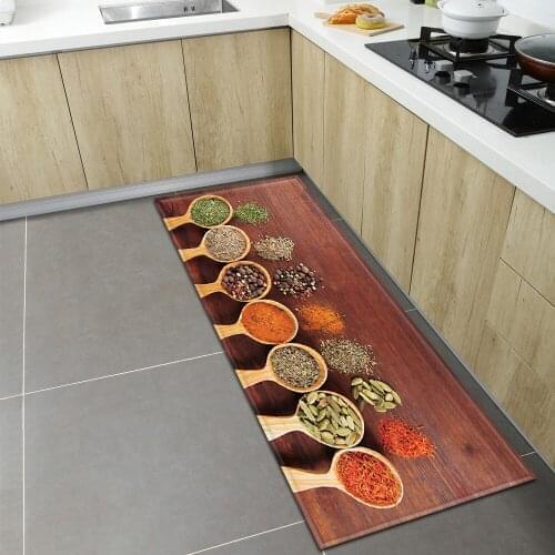 Modern Kitchen Carpet Living Room Children Bedroom Floor Non-Slip Rug Entrance Doormat Home Hallway Balcony Bathroom Decor Mat