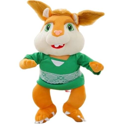 25CM 150G Alvin And The Chipmunks Eleanor Super Cute Squirrel Mouse Baby Soft Plush Doll Toy