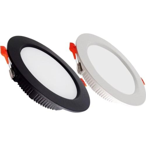 Ultra Bright Round LED Downlight 3W 5W 7W 9W 12W 15W 18W 24W 30W Aluminum AC110V 220V LED Down Light Ceiling Recessed Spot Light