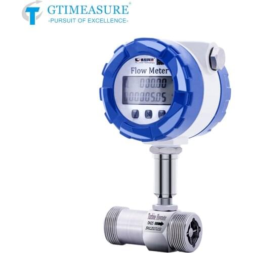 Smart Water Flow Meter For Liquid Diesel Alcohol Water Measurement Flow Sensor 4-20mA RS485 Signal dn15/20/25/32/40/50/65