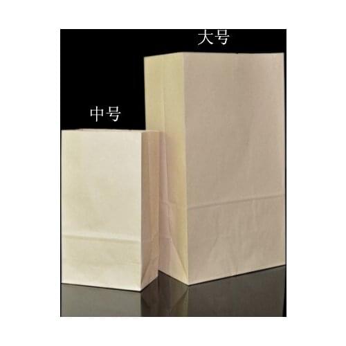 10pcs Kraft Paper Bags Used For Devils Nail Vanising Champagne Bottle Rubber Hammer Banana Orange Magic Tricks Accessory Gimmick