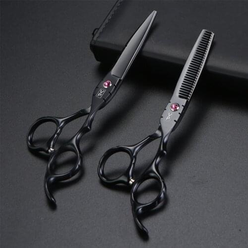 6.0 '' 17cm JP 440C Professional Hairdressing Scissors Thinning Scissors Scissors for barber shop hair scissors