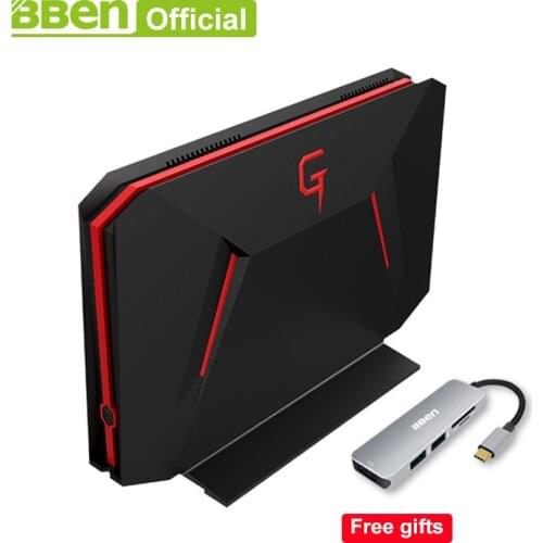 Bben Mini Computer GB01 Win10 6G GDDR5 Graphics Card GTX1060 intel i7 7700HQ 8G/16G/32G RAM, 128G/256G SSD , 1TB/2TB HDD option