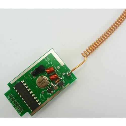 DC9V 433M 4Ch PT2262 ASK OOK RF Wireless Encoder Transmitter Module for Arduino UNO MEGA2560 DUE MCU ARM