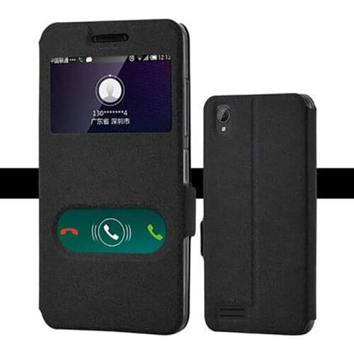 For Lenovo A3900 A3900D A 3900 A 3900D case window Mobile phone cover holster for 5.0 inch Back cover case