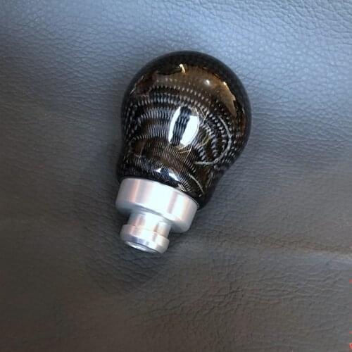 For Toyota GT86 for Subaru BRZ Modified Automatic Gear Shift Knob Shift Lever Handball Carbon Fibre