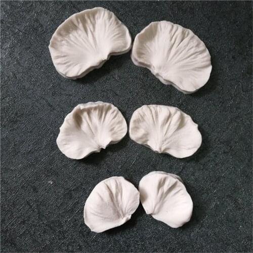 Concrete Cake Molds Simulates Flower Phalaenopsis Petal Vein Pattern Epoksi Silikon Kalip Silicone Designer Mold