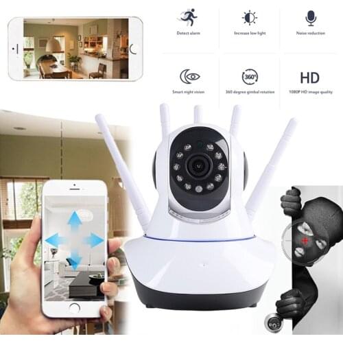 Home Security 1080P Wifi IP Camera Audio Record SD Card Memory HD CCTV Wireless Camera For Baby