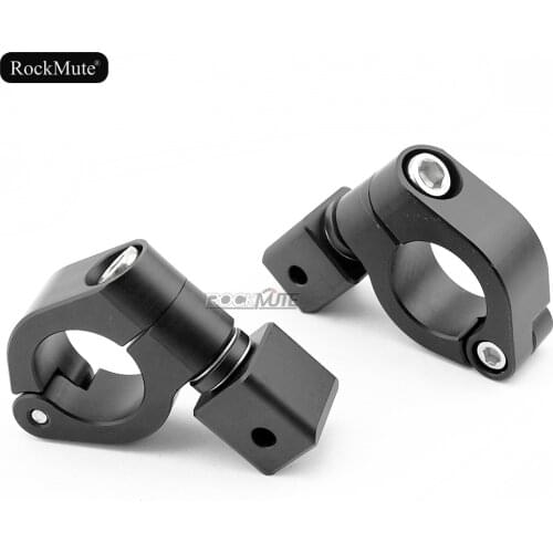 Front Driving Aux Lights Fog Lamp Mount Bracket Supporter Fit 25mm Tube For BMW/Triumph Motorcycle Touring Adventure Off-road