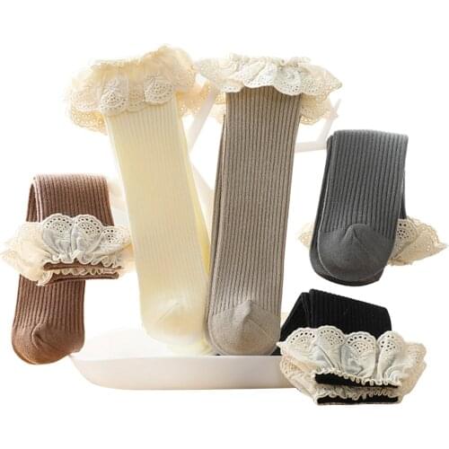 Lace Socks for 1-8 Doll Knee Highs Socks Toys Girls Clothes Accessories Children Girl Xmas Gift Kids