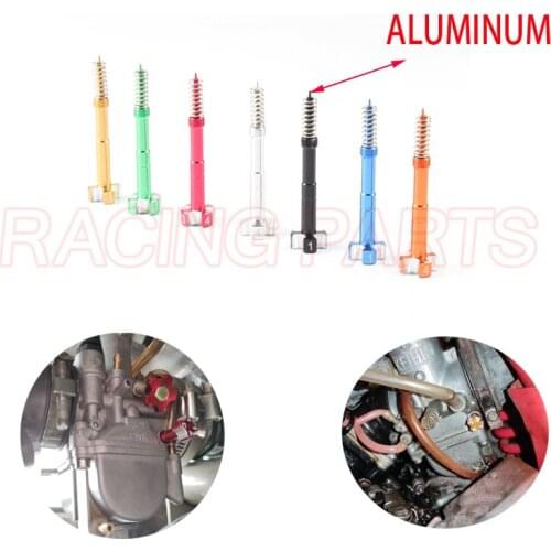 CNC Easy Adjust Air Fuel Mixture Screw Set Fit PWK Keihin Carb 21 24 26 28 30 32 34mm Motocross Dit Pit Bike ATV