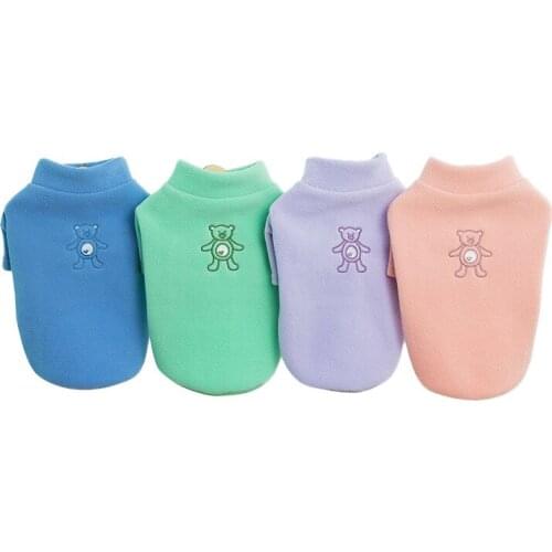 New Pet Clothes Cat Dog Clothes For Small Dogs Fleece Keep Warm Dog Clothing Coat Jacket Sweater Pet Costume For Dogs