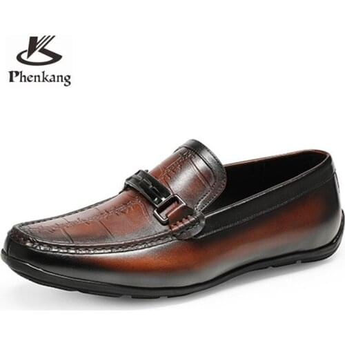 Phenkang Mens Loafers