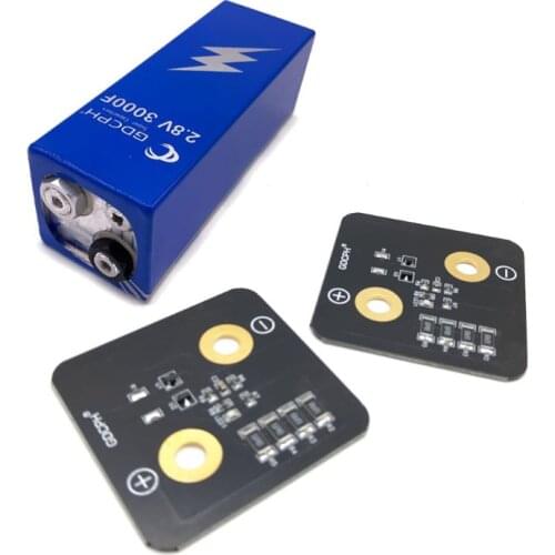 Super Capacitor with Voltage Stabilizing Balancing Plate 2.8V 3000F Low ESR High Frequency Ultracapacitor for Car Auto