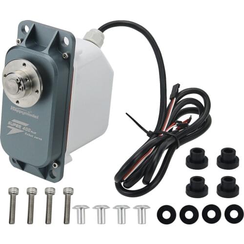 Thanksbuyer 400kg.cm Super400 Plus Upgraded Industrial Servo High Performance Robot Servo PWM 150 Degrees