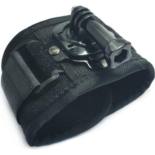 New universal adjustable 360 degree rotating all-around fixed wristband GoPro Hero 4/3 + / 3/2 / sports camera wrist strap