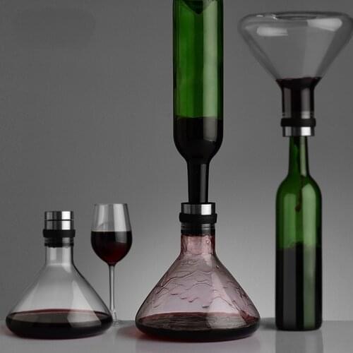Zq Wine Decanter Household Red Wine Personality Creative Decanter Wine Decanter Glass European Wine Pot