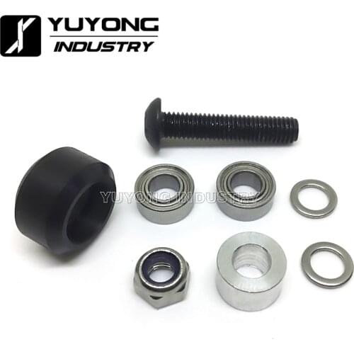 High precision CNC delrin Mini v wheel kits for Openbuilds v-slot linear rail system